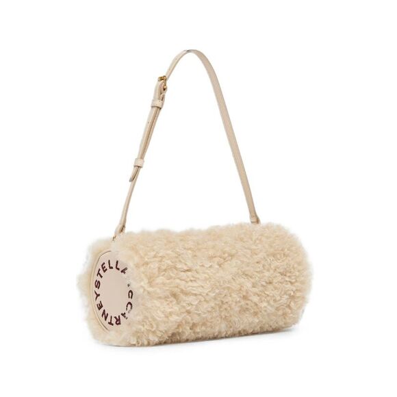 STELLA MCCARTNEY Handbags - Stella Mccartney Women Stella Logo Shearling Pouch